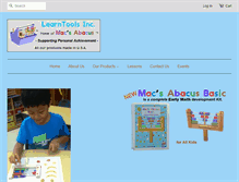 Tablet Screenshot of learntools.net